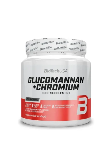 Glucomannan + Chromium (225g) BIOTECH USA
