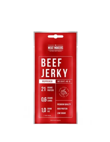 Beef Jerky Peppered (40g) THE MEAT MAKERS