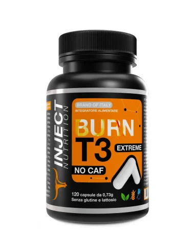 Burn T3 No Caffeine (120cps) INJECT NUTRITION