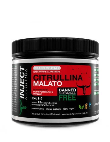 Citrullina Malate (250g) INJECT NUTRITION