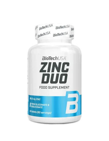 Zinc Duo (60cpr) BIOTECH USA