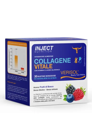 Collagene Vitale VERISOL® (30 bustine) INJECT NUTRITION