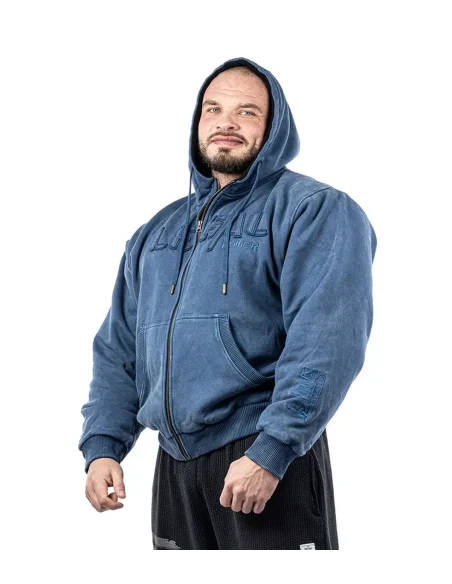 Heavy Devils Hoodie "Stonewashed" Blue 4016-864/760 LEGAL POWER