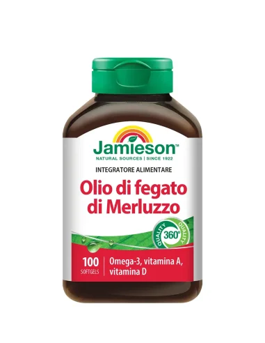 Olio di Fegato Merluzzo (100softgel) JAMIESON