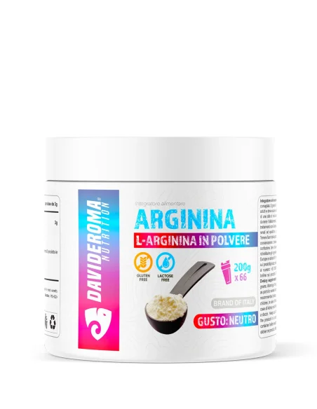 Arginina (200g) DAVIDE ROMA NUTRITION