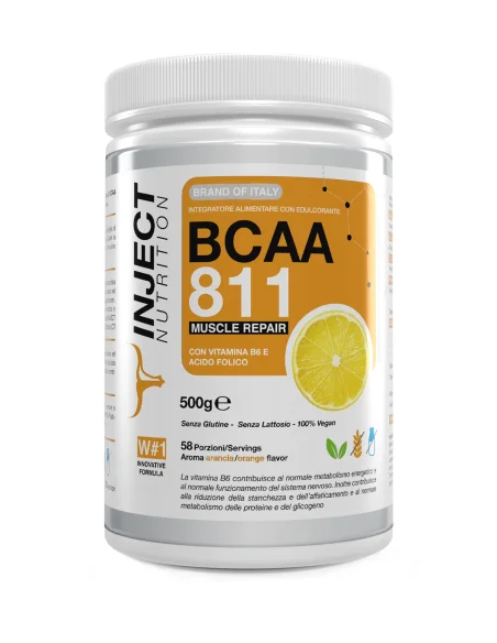 BCAA 8:1:1 MALATE - (500g) - Inject Nutrition