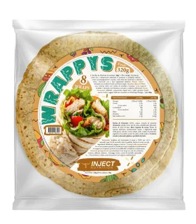 WRAPPYS 8 Wrap da 40g (320g) INJECT NUTRITION