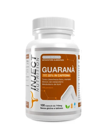 Guaranà - INJECT NUTRITION - integratore con puro Guaranà