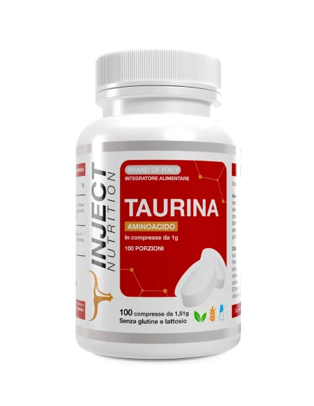 Taurina (100cpr) INJECT NUTRITION