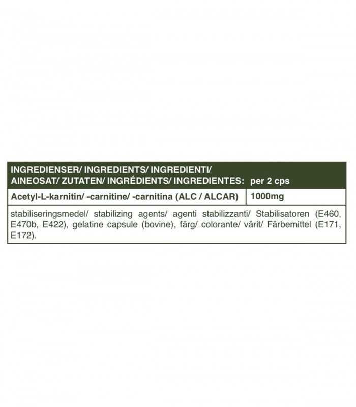 Acetyl L-Carnitine 1000 (100cpr) SELF