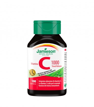 VITAMINA C TIMED RELEASE (100cpr) JAMIESON vitamina c a lento rilascio
