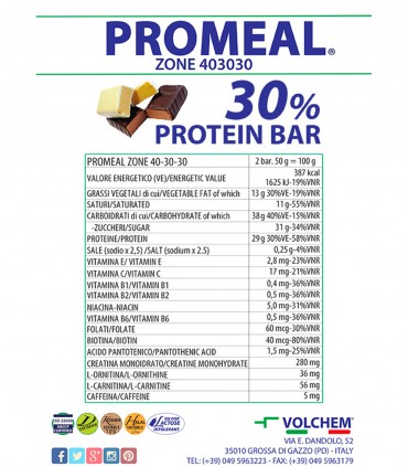 Promeal Zone 40-30-30 (50g) VOLCHEM