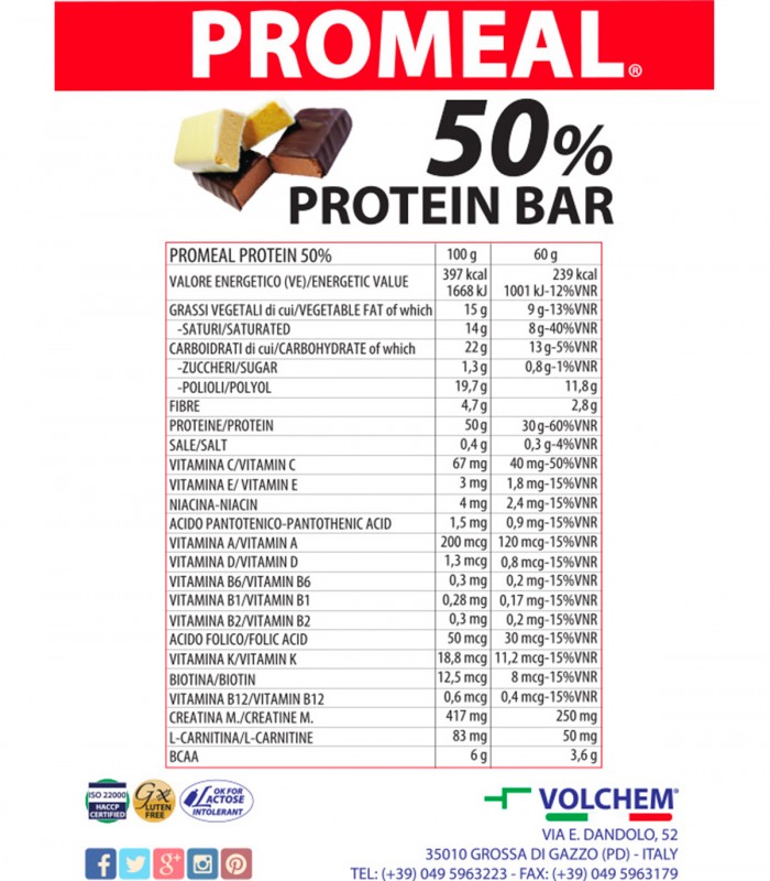 Promeal 50% (60g) VOLCHEM