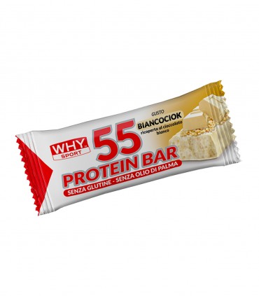 55 PROTEIN BAR (55g) WHY SPORT barretta proteica con pochi zuccheri