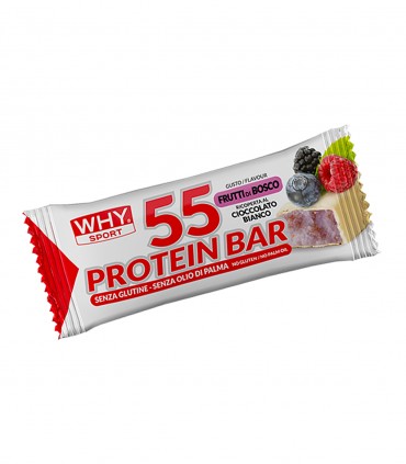55 PROTEIN BAR (55g) WHY SPORT barretta proteica con pochi zuccheri