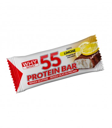 55 PROTEIN BAR (55g) WHY SPORT barretta proteica con pochi zuccheri