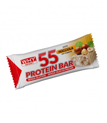 55 PROTEIN BAR (55g) WHY SPORT barretta proteica con pochi zuccheri