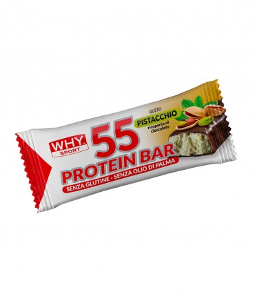 55 PROTEIN BAR (55g) WHY SPORT barretta proteica con pochi zuccheri