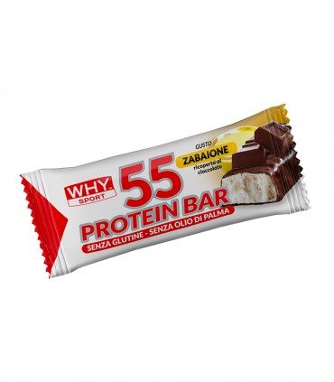 55 PROTEIN BAR (55g) WHY SPORT barretta proteica con pochi zuccheri
