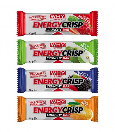 ENERGY CRISP (30g) WHY SPORT barretta energetica sportiva