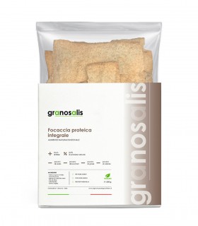 Focaccia Proteica Integrale (200g) GRANOSALIS