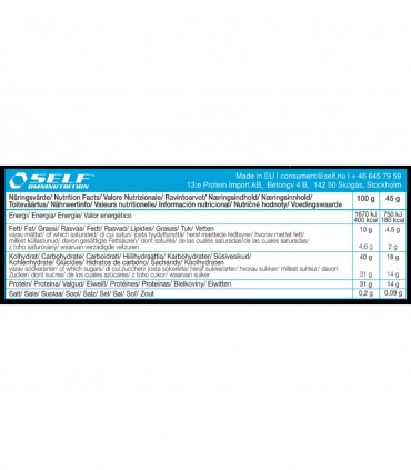 PROTI SNACK (45g) SELF OMNINUTRITION barretta proteica classica