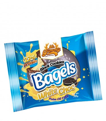 Bagels White Choc (70g) Mr YUMMY