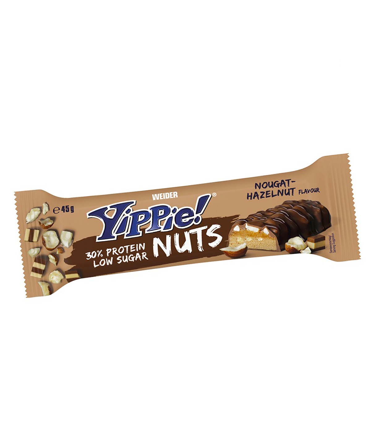 YIPPIE! NUTS (45g) Gusto Arachidi-Caramello