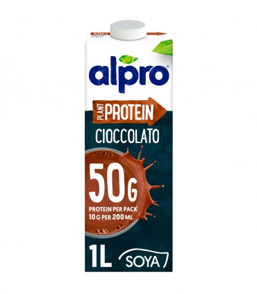 ALPRO SOIA Protein Cioccolato Bevanda (1000ml) - DAVIDE ROMA NUTRITION