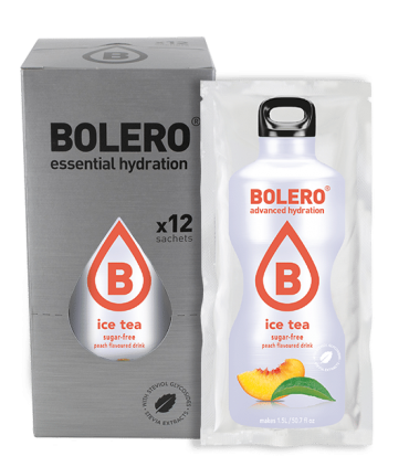 Bolero ICE TEA (3x9g) Tè al Limone, Tè alla Pesca, Tè Passion Fruit