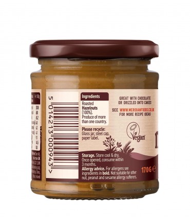 CRUNCHY HAZELNUT BUTTER (170g)