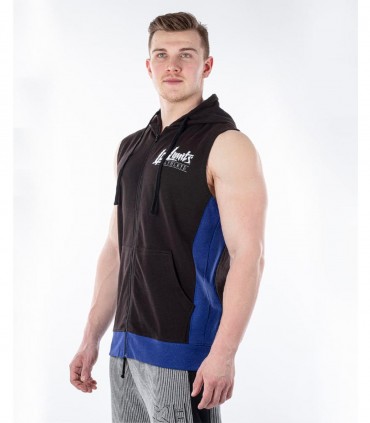 SLEEVELESS KNITTED MESH 4444-745 LEGAL POWER felpa smanicata da uomo