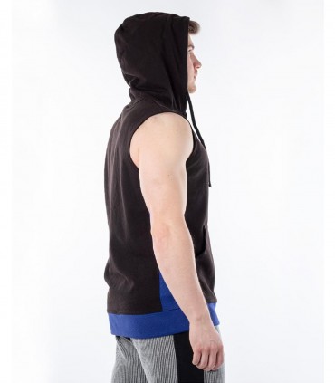 SLEEVELESS KNITTED MESH 4444-745 LEGAL POWER felpa smanicata da uomo