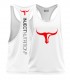 WHITE TANK TOP RED TORUS