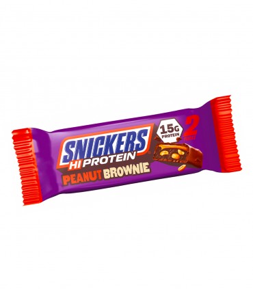 SNICKERS HI PROTEIN BAR PEANUT BROWNIE (50g) MARS barrette proteiche
