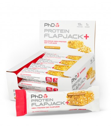 PROTEIN FLAPJACK (75g) PHD barretta energetica con pochi zuccheri