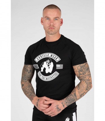Tulsa T-Shirt Black GORILLA WEAR - Magliette