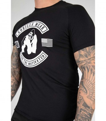 Tulsa T-Shirt Black GORILLA WEAR - Magliette