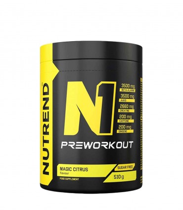 N1 Pre-Workout (510g) NUTREND - PRE WO COMPLETI