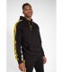 Banks Oversized Hoodie Black/Yellow GORILLA WEAR