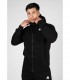 Kennewick Zipped Hoodie Black GORILLA WEAR