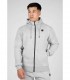 Kennewick Zipped Hoodie Gray GORILLA WEAR