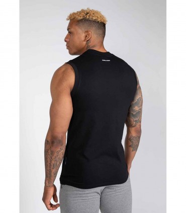 Sorrento Sleeveless T-Shirt Black GORILLA WEAR - Maglietta smanicata