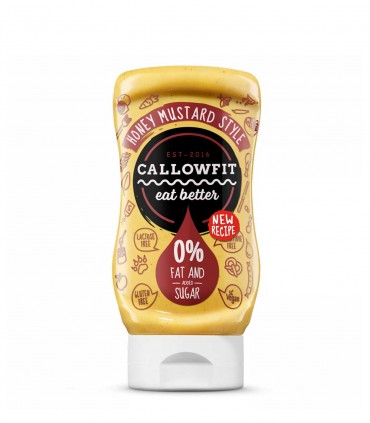 Salsa Honey Mustard (300ml) CALLOWFIT - Salsa 0% Kcal