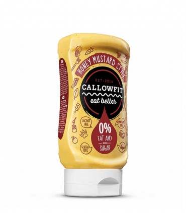 Salsa Honey Mustard (300ml) CALLOWFIT - Salsa 0% Kcal