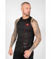 Branson Tank Top Black/Red GORILLA WEAR