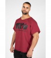 Classic Workout Top Burgundy Red GORILLA WEAR