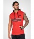 Melbourne Hooded T-shirt Red GORILLA WEAR