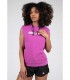 Virginia Sleeveless Hoodie Fuchsia GORILLA WEAR
