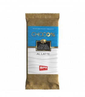 Tavoletta Choco% Cioccolato al Latte (80g) BPR NUTRITION